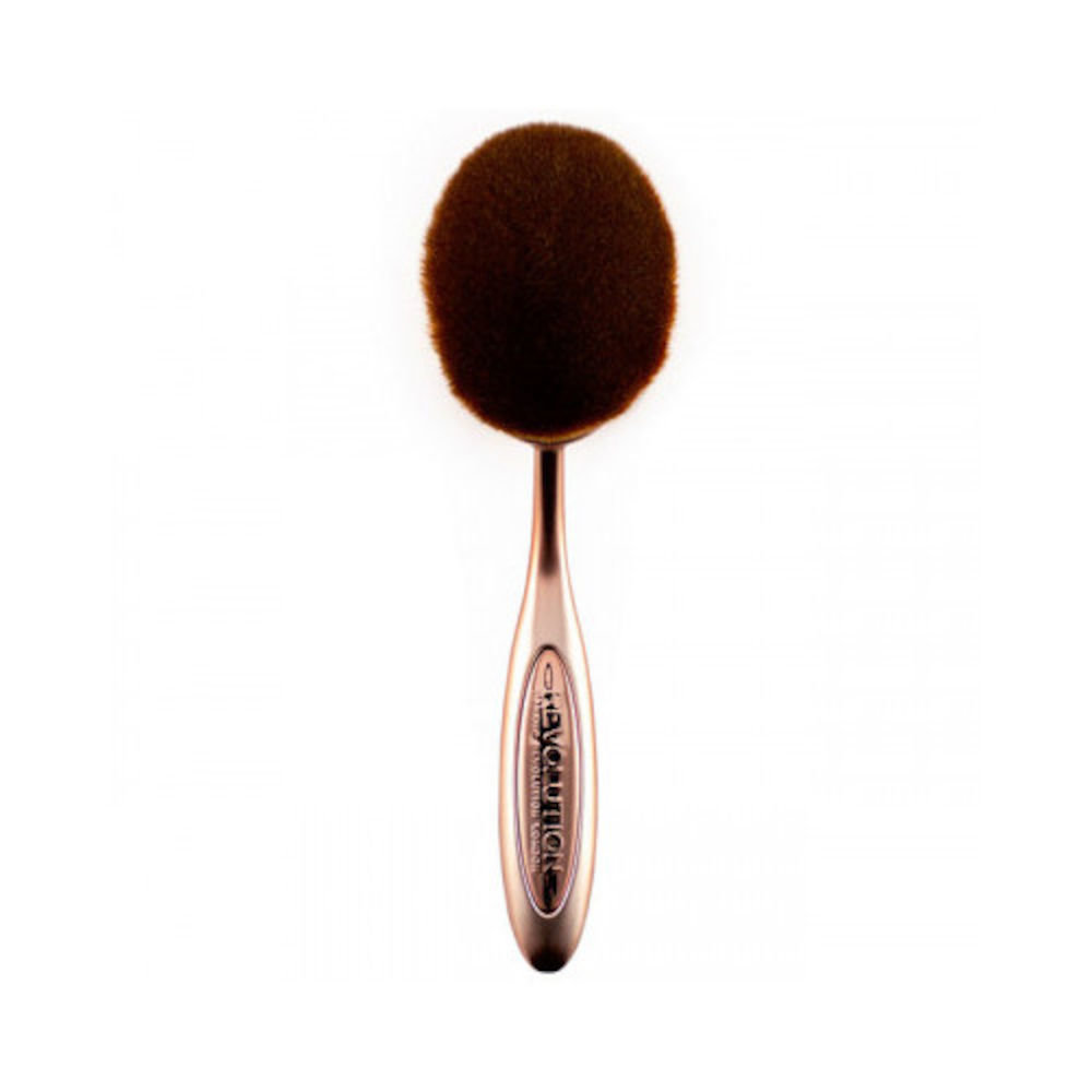 Pensula de make-up London Pro Precision - Large Oval Face • Makeup Revolution